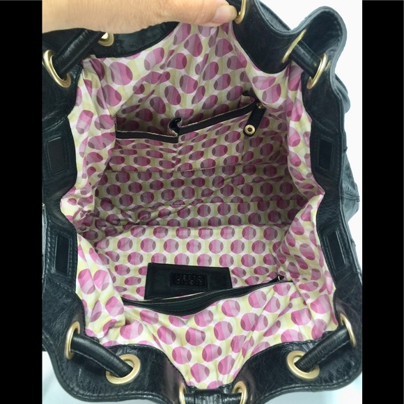 Sigrid Olsen Black Leather Shoulder Bag - Picture 5 of 15